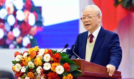 Tổng Bí thư Nguyễn Phú Trọng dự và phát biểu chỉ đạo tại Hội nghị lần thứ 32 Ngành Ngoại giao Việt Nam (ngày 19/12/2023)