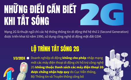 Những điều cần biết khi tắt sóng 2G