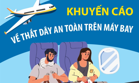 Khuyến cáo về thắt dây an toàn trên máy bay