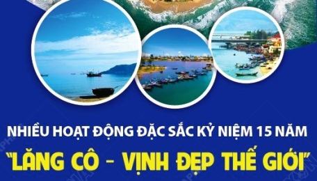 Thừa Thiên Huế: Nhiều hoạt động đặc sắc kỷ niệm 15 năm “Lăng Cô - Vịnh đẹp thế giới”