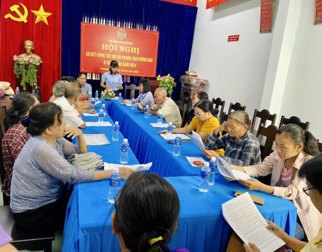 Hội nông dân phường 3 tổ chức Hội nghị sơ kết 6 tháng đầu năm 2024