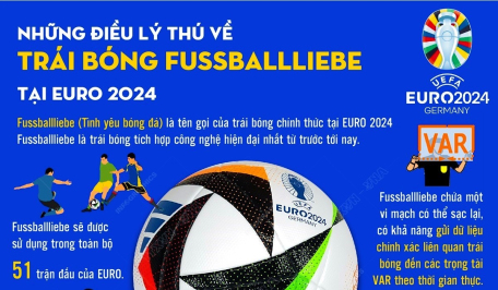 Những điều lý thú về trái bóng EURO 2024