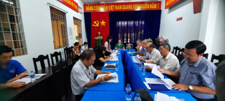 UBND phường tổ chức họp triển khai Kế hoạch thu thập, cập nhật, tổng hợp thông tin về người lao động