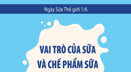 Ngày Sữa Thế giới 1/6: Vai trò của sữa và chế phẩm sữa trong chế độ ăn