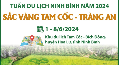 Tuần Du lịch Ninh Bình năm 2024: Sắc vàng Tam Cốc - Tràng An