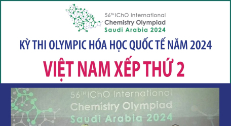 Việt Nam xếp thứ 2 trong kỳ thi Olympic Hóa học Quốc tế năm 2024