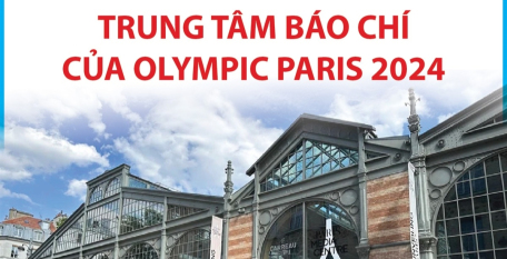 Trung tâm báo chí của Olympic Paris 2024