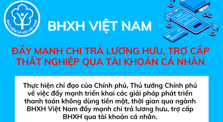 Cả nước chi trả lương hưu qua tài khoản từ 1/9