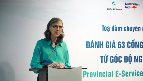 Bà Ramla Khalidi, Trưởng đại diện thường trú Chương trình Phát triển Liên Hợp Quốc - Ảnh: VGP/HT