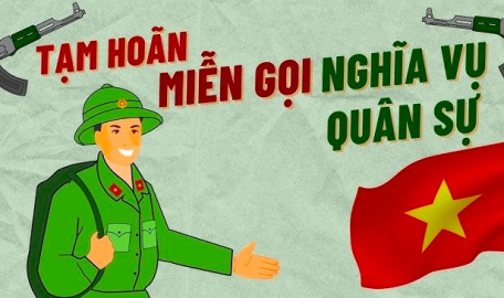 Trường hợp nào được tạm hoãn gọi nhập ngũ?