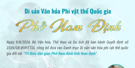 Phở Nam Định - Di sản Văn hóa phi vật thể Quốc gia