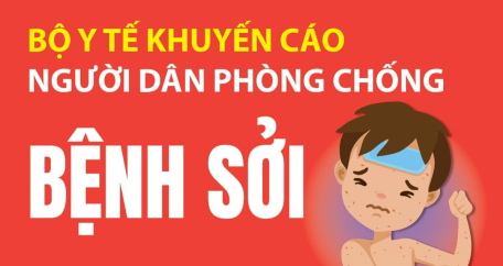 Bộ Y tế khuyến cáo người dân phòng bệnh sởi