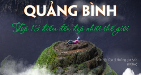 Quảng Bình - top 13 điểm đến đẹp nhất thế giới