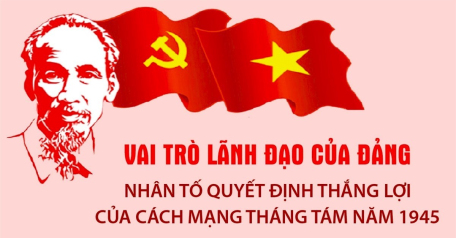 Vai trò lãnh đạo của Đảng - Nhân tố quyết định thắng lợi của Cách mạng Tháng Tám năm 1945