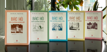 Bộ sách “Rèn nhân cách – Luyện tài năng”. (Ảnh: Nhà xuất bản Kim Đồng)