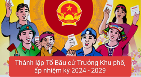 Công bố thành lập Tổ bầu cử trưởng ấp, khu phố nhiệm kỳ 2024-2029