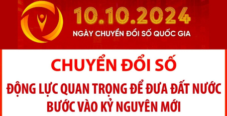 Chuyển đổi số - động lực quan trọng để đưa đất nước bước vào kỷ nguyên mới