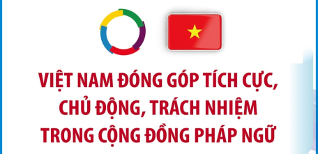 Việt Nam đóng góp tích cực, chủ động, trách nhiệm trong Cộng đồng Pháp ngữ