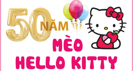 50 năm mèo Hello Kitty