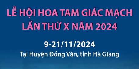 Hà Giang: Lễ hội hoa tam giác mạch lần thứ X năm 2024