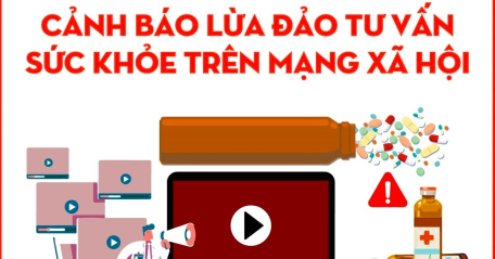 Cảnh báo lừa đảo tư vấn sức khỏe trên mạng xã hội