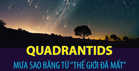 Quadrantids - Mưa sao băng từ “thế giới đã mất”