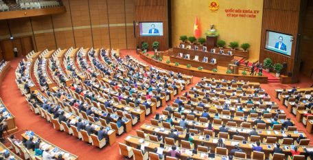 Hôm nay, Quốc hội biểu quyết thông qua Nghị quyết sửa đổi, bổ sung một số điều của Hiến pháp