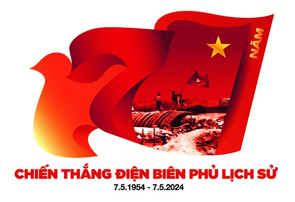 Tranh cổ động tuyên truyền kỷ niệm 70 năm Ngày Chiến thắng lịch sử Điện Biên Phủ (7/5/1954-7/5/2024)