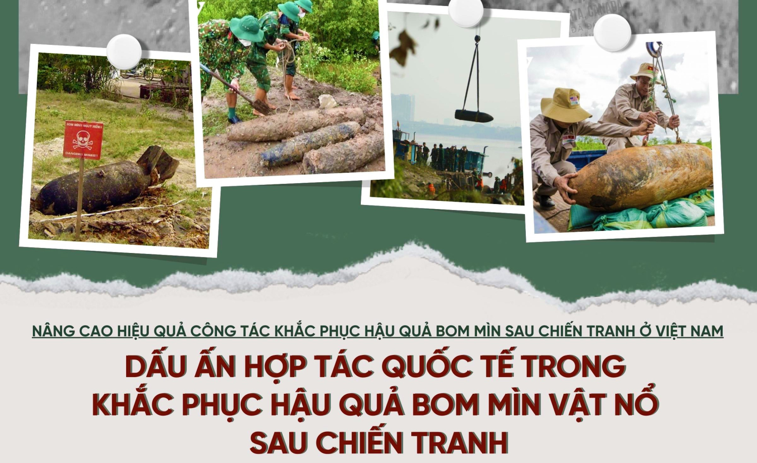 Hoàn thiện hành lang pháp lý về khắc phục hậu quả sau chiến tranh