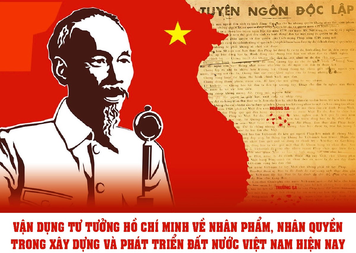 Vận dụng tư tưởng Hồ Chí Minh về nhân phẩm, nhân quyền trong xây dựng và phát triển đất nước Việt Nam hiện nay