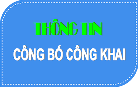 Công bố công khai kết quả các nguồn vận động trong 6 tháng