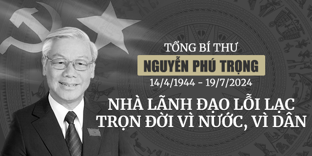 Lập sổ tang điện tử trên VNeID để người dân tưởng nhớ Tổng Bí thư Nguyễn Phú Trọng