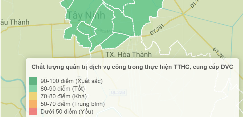 Kết quả bộ chỉ số phục vụ người dân, doanh nghiệp tháng 6/2024 trên địa bàn Phường 3