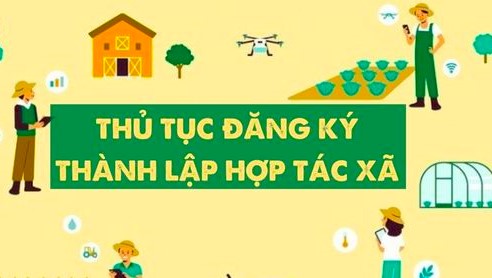 Thủ tục đăng ký tổ hợp tác, hợp tác xã trên môi trường điện tử