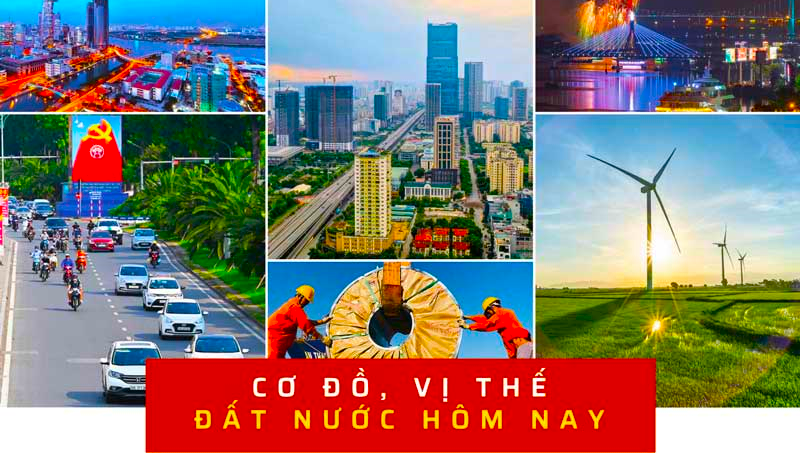 Cơ đồ, tiềm lực, vị thế, uy tín và sức mạnh tổng hợp của đất nước trong kỷ nguyên mới